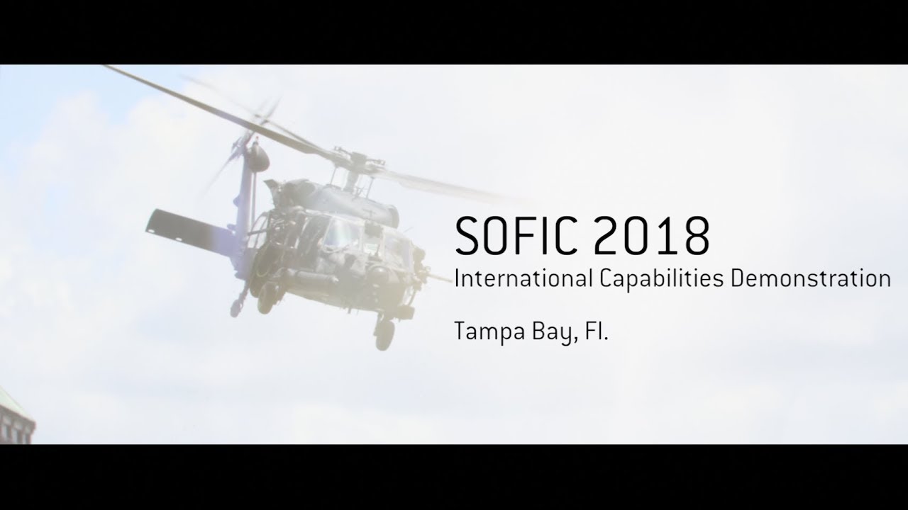SOFIC 2018 International SOF Capabilities Demonstration