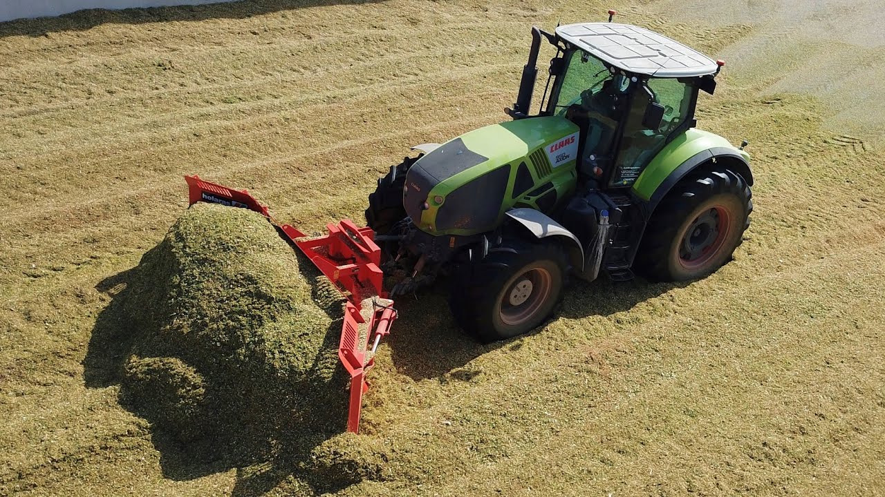 Claas Axion 950 | Mega trincea insilato di mais 2023