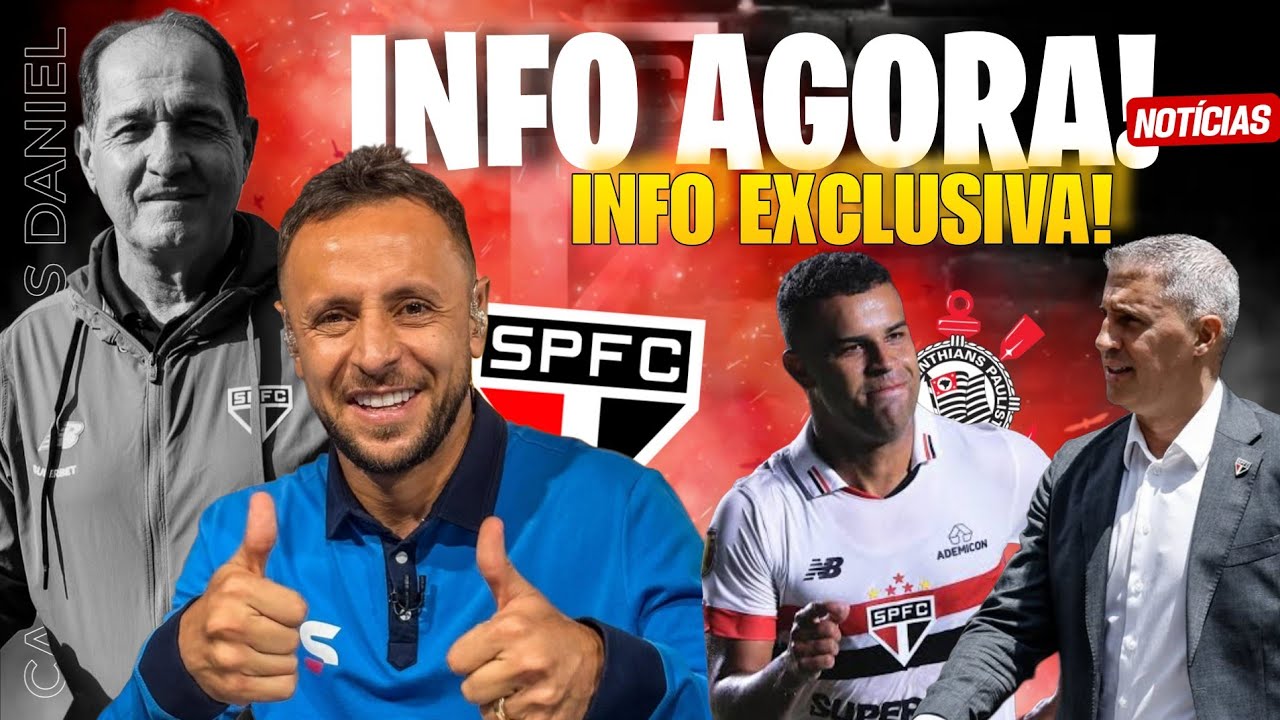 AGORA! MURICY ESTÁ FORA DO SPFC | RAFINHA CHEGANDO!? INFO EXCLUSIVA SOBRE CRESPO E+ NOTÍCIAS