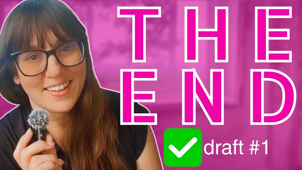 🍾 how I finished my book: strategies and motivation 🏆 draft one complete 📖 writing vlog 
