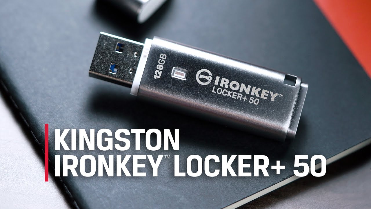 Kingston IronKey&trade; Locker+ 50 USB Flash S&uuml;r&uuml;c&uuml;