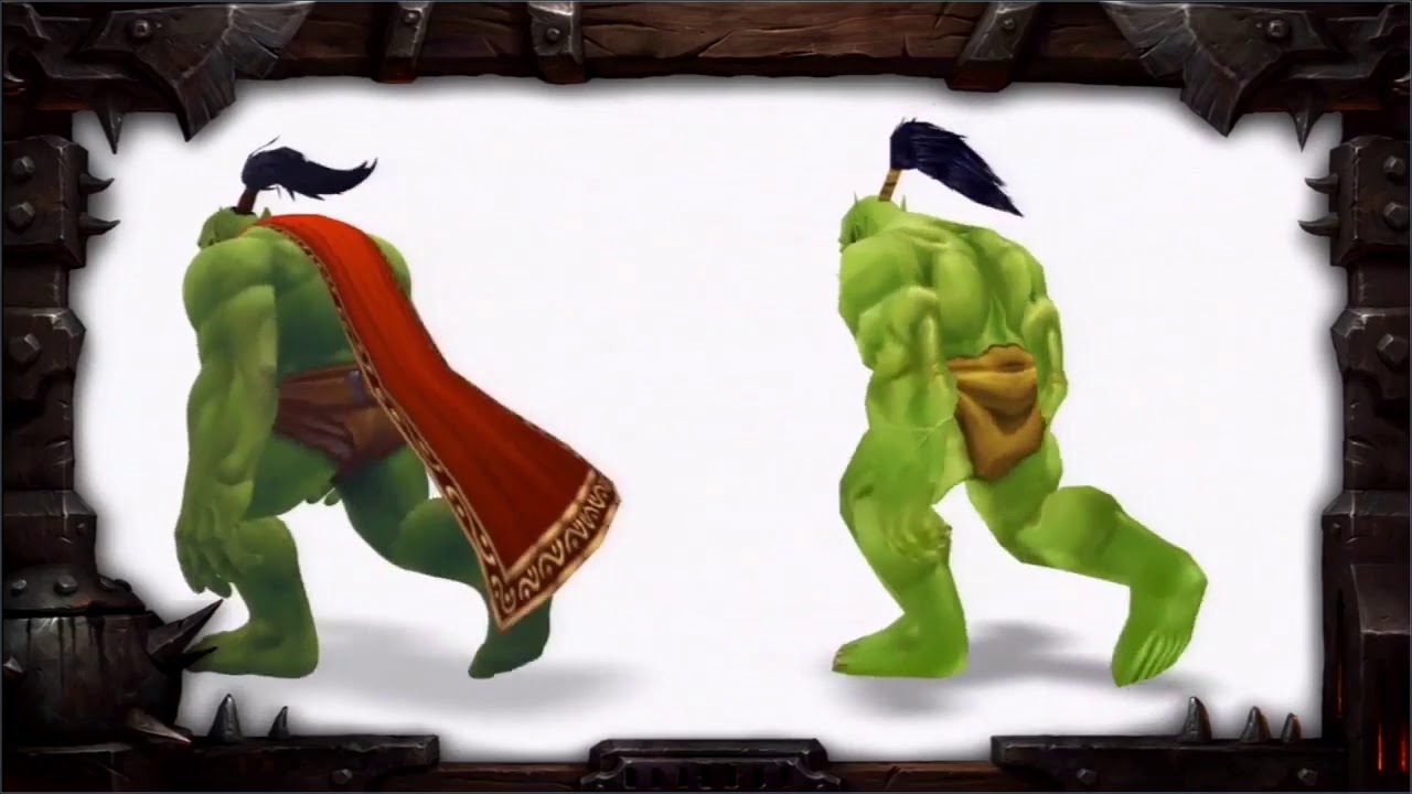 World of Warcraft Orc Walk