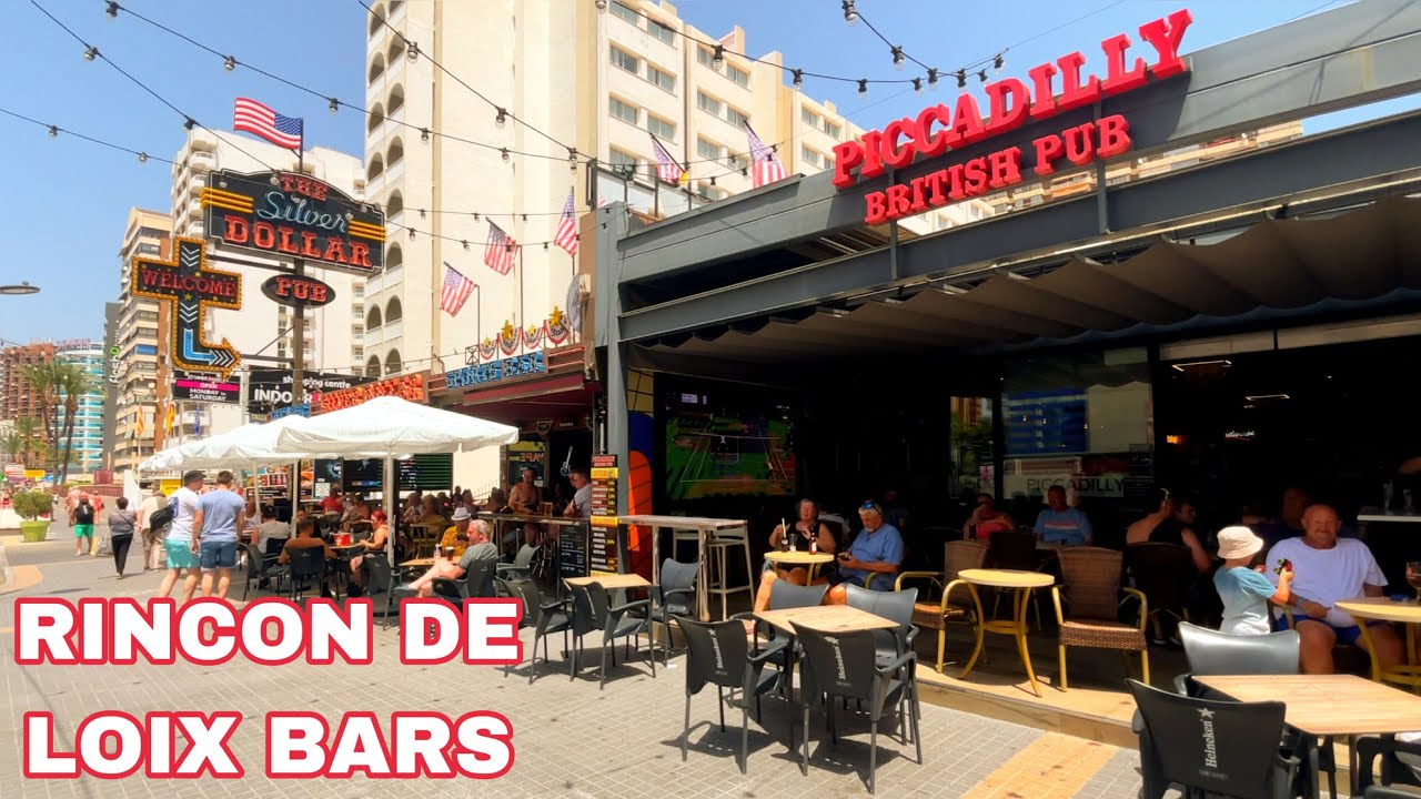 Benidorm Bars on a MIDDAY Sun - Rincon de Loix ☀️