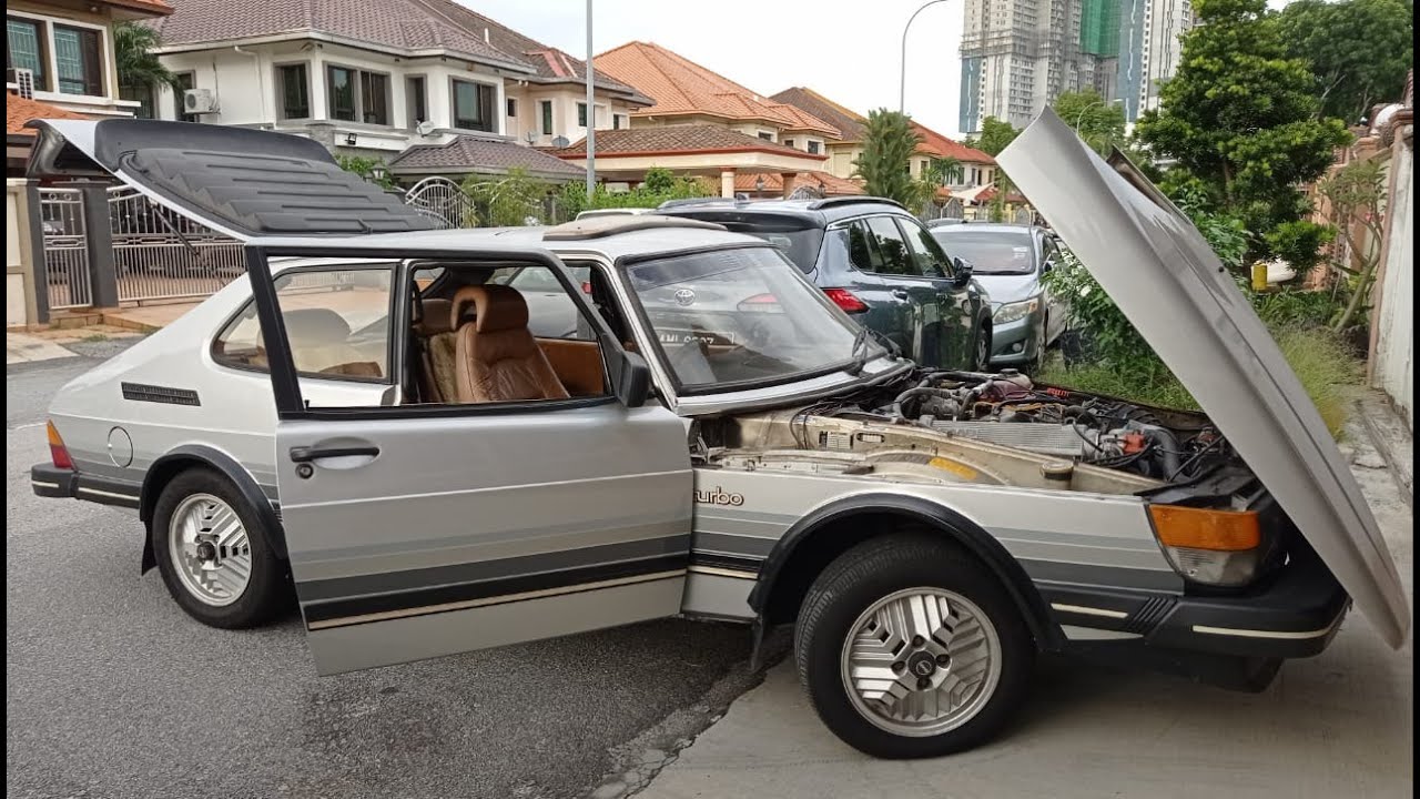 CAR ASMR | 1982 Saab 900 Turbo 3-Door | Sights & Sounds