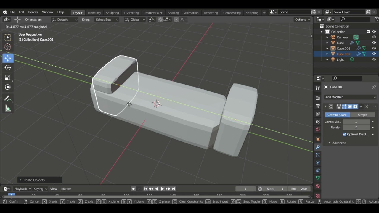Tutorial Membuat Sofa Sederhana Dalam Aplikasi Blender