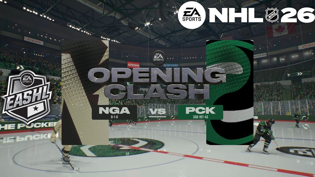The Puckers vs. Elite - NHL 26 EASHL 3v3 Season Play (S3) 1-31-26 (4K HDR)