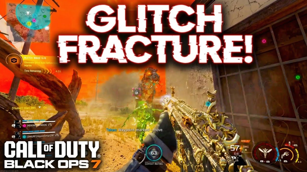 Победа над &laquo;Glitch Fracture&raquo; и разблокировка навыков кошмара! (Завершение игры в BO7)