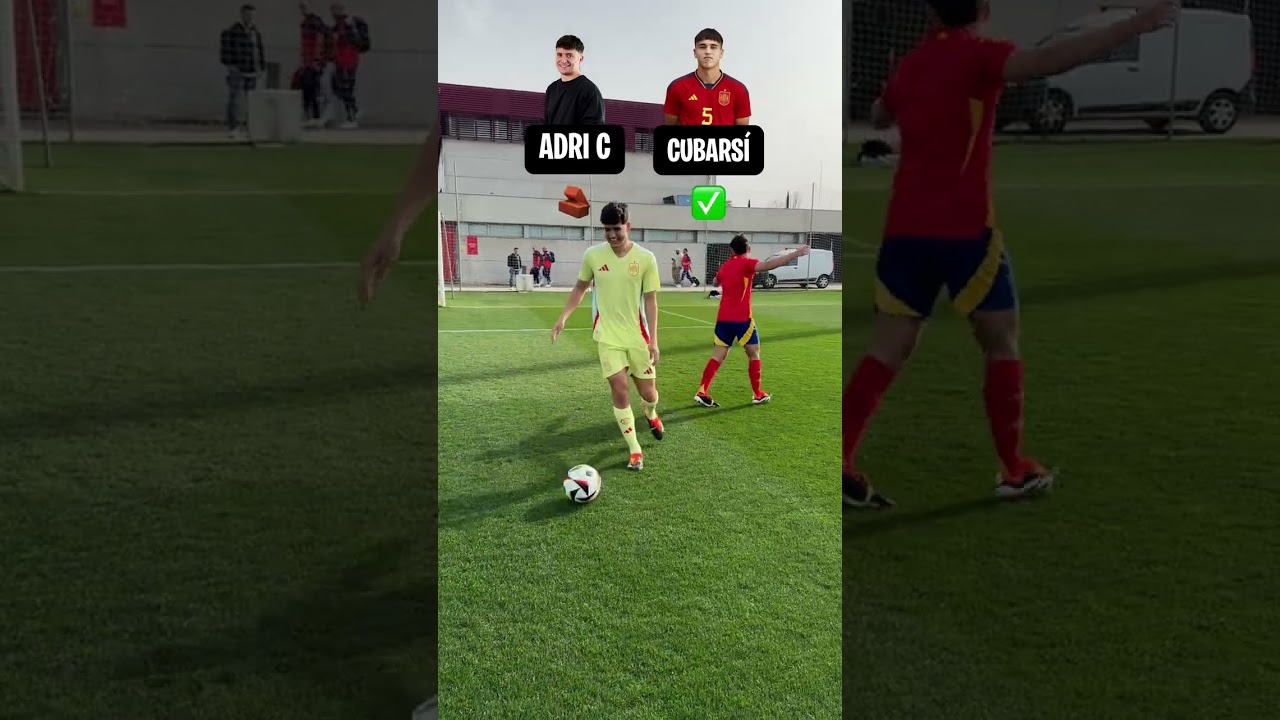 PAU CUBARS&Iacute; 1VS1 Adri Contreras #shorts #futbol #cubarsi