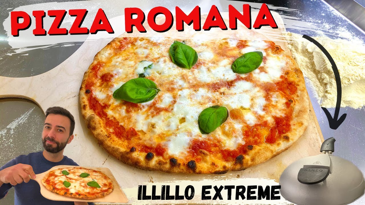 PIZZA ROMANA SCROCCHIARELLA - COTTA CON ILLILLO EXTREME