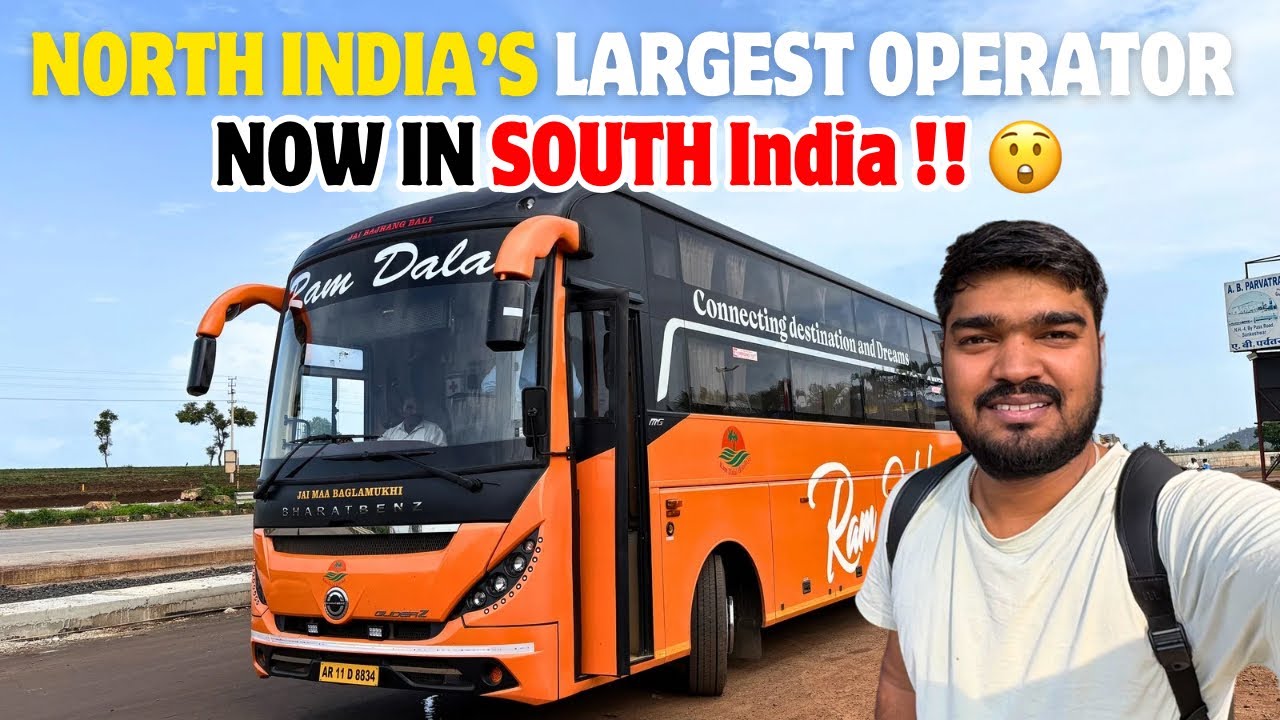 Bangalore to Pune Bus Vlog in Ram Dalal AC Sleeper | North India’s Biggest Operator Now in South!