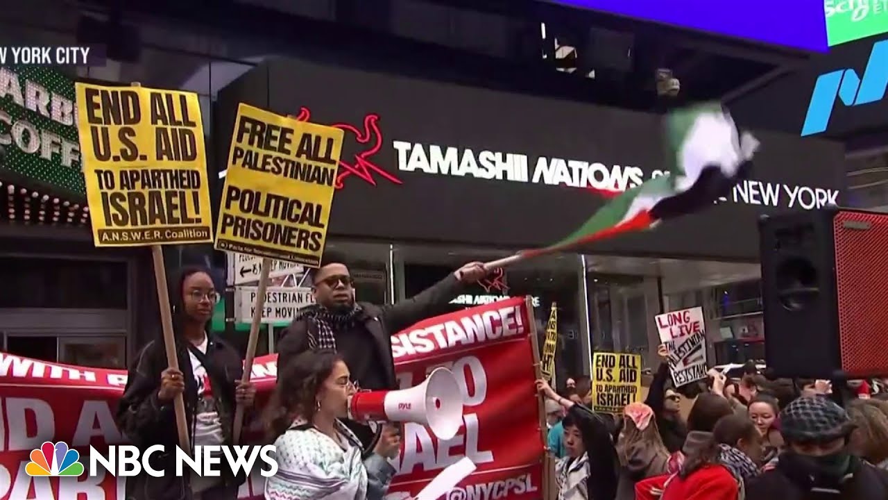 Israel-Hamas conflict sparks rallies across U.S.