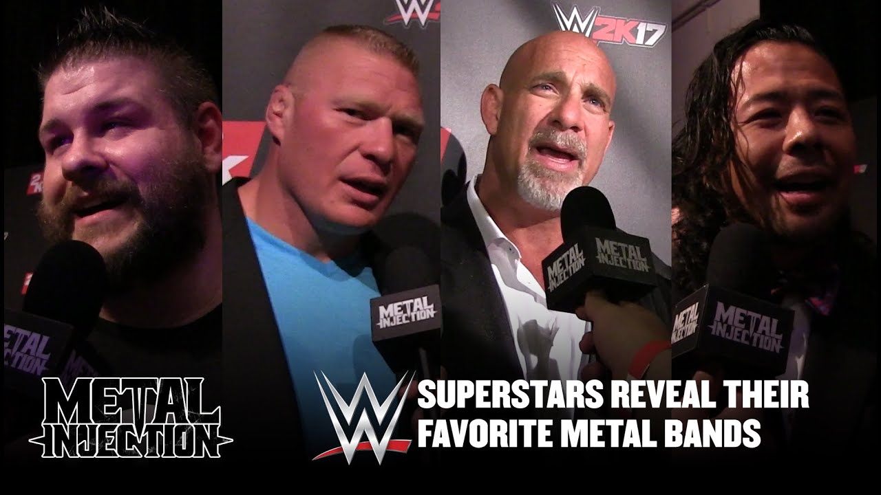 WWE Superstars Reveal Favorite Metal Bands 2016 | Metal Injection