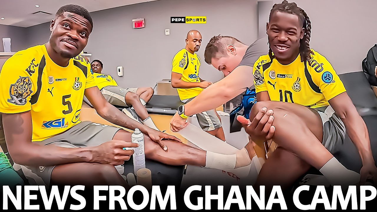 ВОССТАНОВИТЕЛЬНАЯ ТРЕНИРОВКА BLACK STARS 🇬🇭 🔥 ОТЛИЧНЫЕ НОВОСТИ ДЛЯ ГАНЫ: ПАРТЕЙ И АТИ-ЗИГИ ПРИСОЕ...