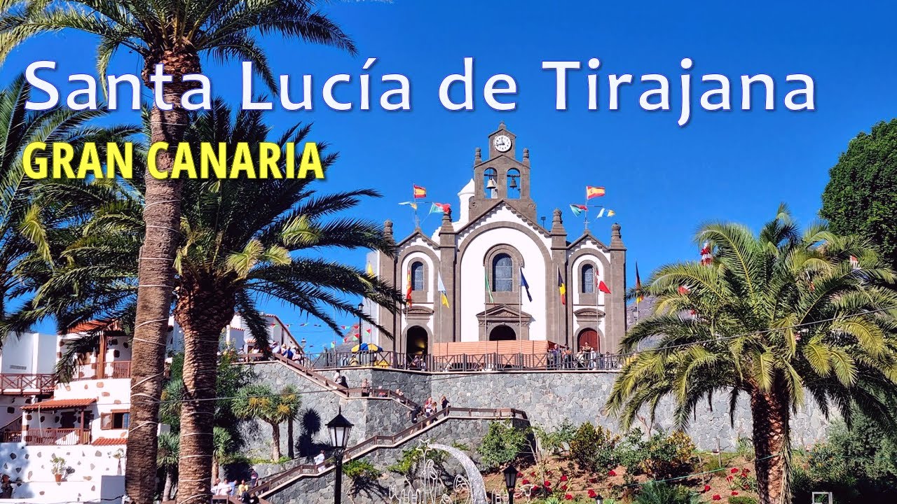 Santa Lucia de Tirajana walking tour ✨ Charming small town to visit in Gran Canaria