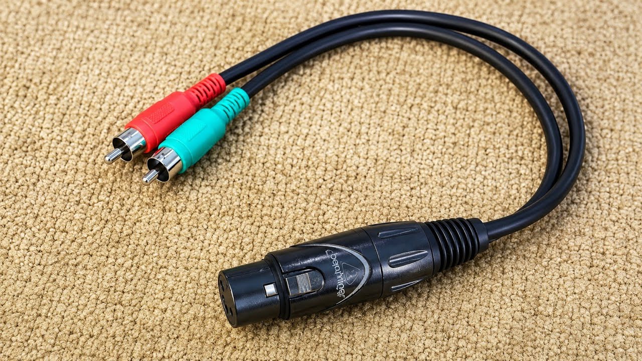 How to make XLR to RCA Y Splitter