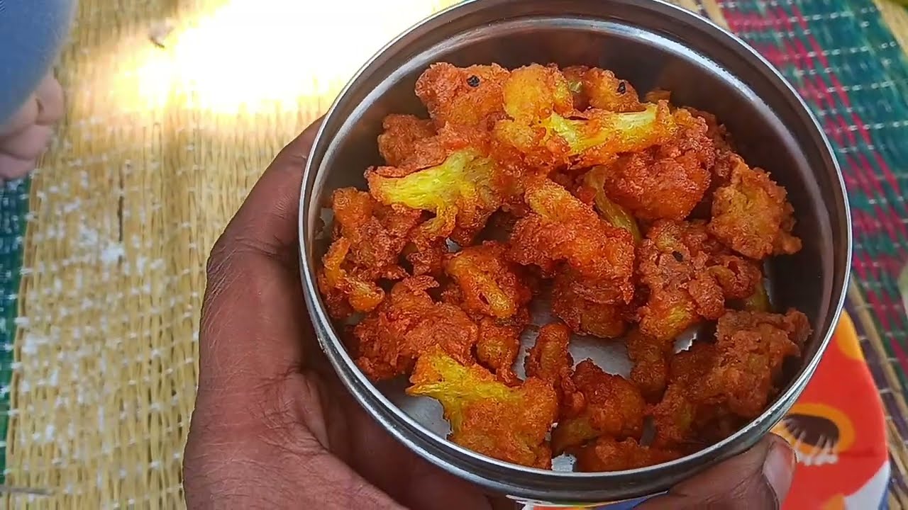 சண்டே ஸ்பெஷல் காலிபிளவர் பக்கோடா#utube #food #cooking #lunch #cauliflower pakoda