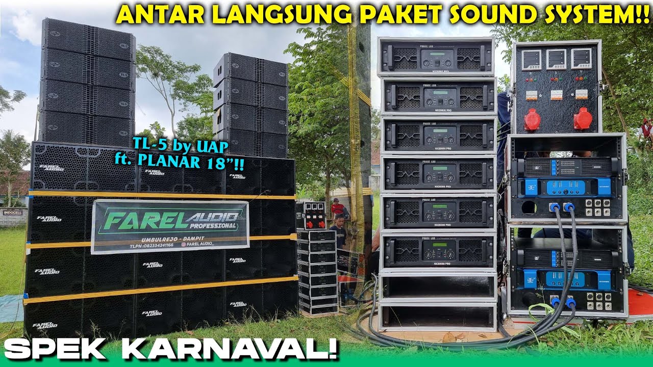 [PART 1] Pendatang Baru dari Dampit Malang!! FAREL AUDIO Beli Satu Paket Sound System SPEK KARNAVAL!