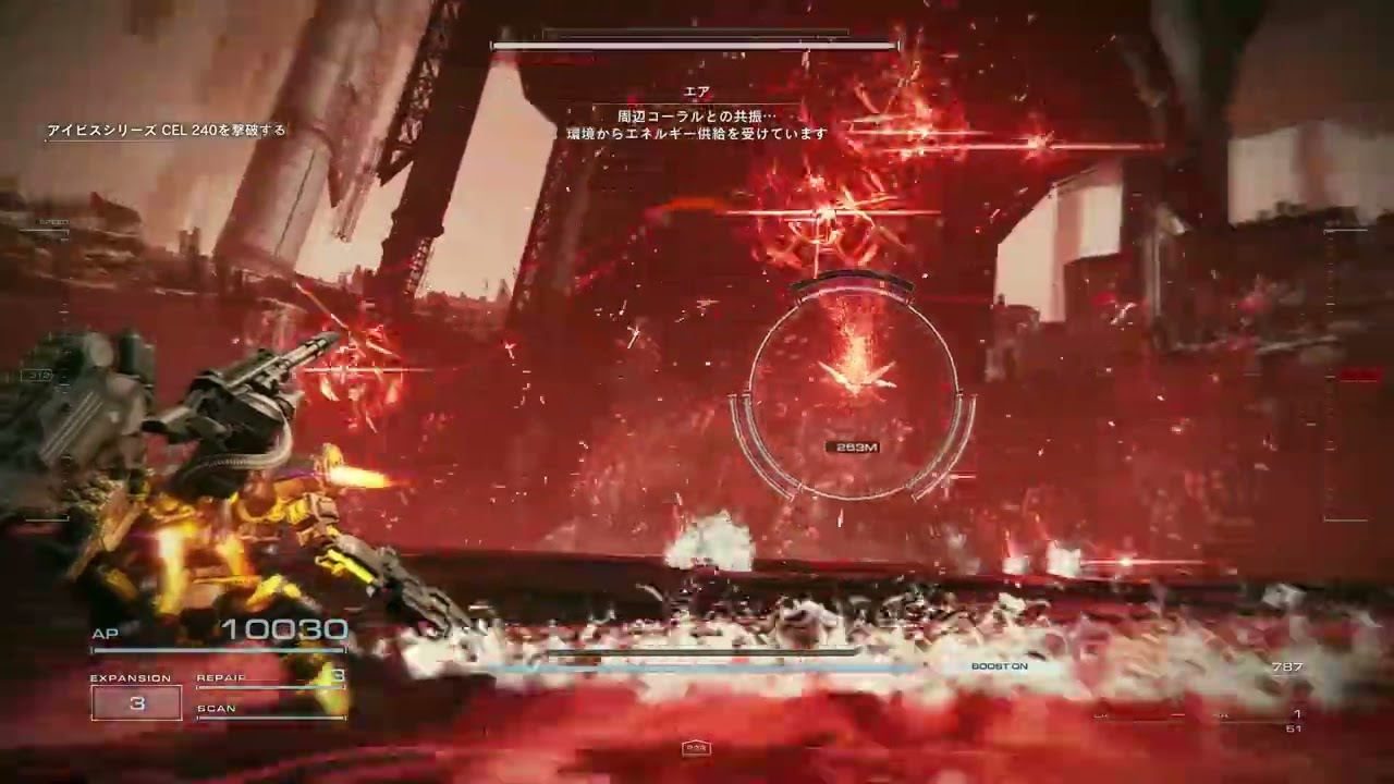 【ARMORED CORE VI】アイビスシリーズ（ルビコニアンマレニア）ノーダメワンターンキル