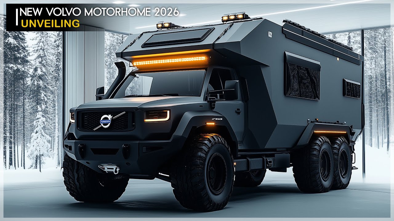 New Volvo Motorhome 2026 - Specs, The Ultimate Luxury Adventure!