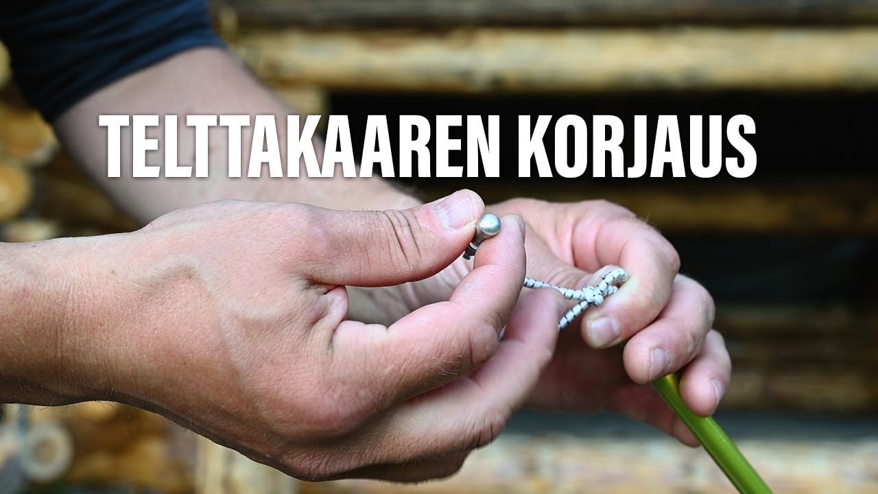 Telttakaaren korjaus