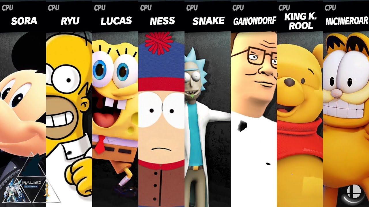 Smash Mods:  Cartoon Wars