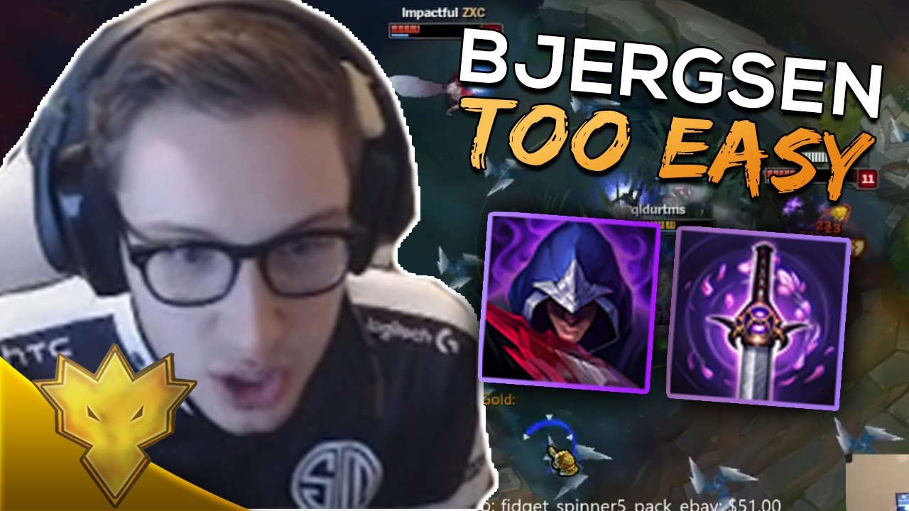 TSM Bjergsen - Solo Queue is TOO EASY - Bjergsen Stream Highlights & Funny Moments