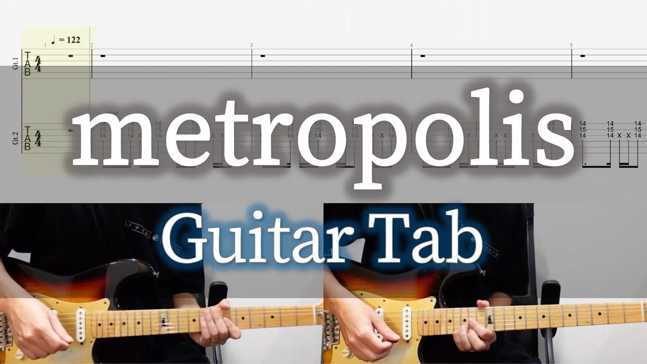 metropolis - L'Arc〜en〜Ciel / Guitar Tab