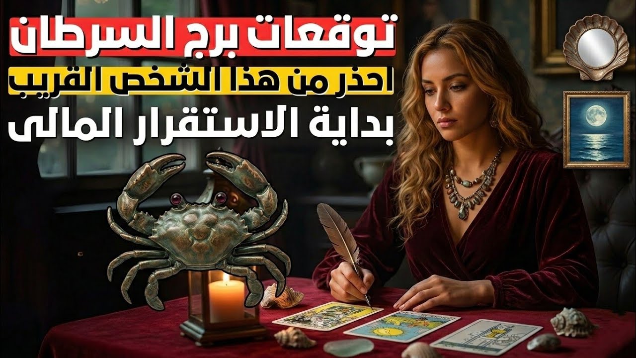 توقعات برج السرطان 🦀 احذر من هذا الشخص القريب 🚫 وعودة غائب تنتظره 🥳 بداية الاستقرار المالي 💰