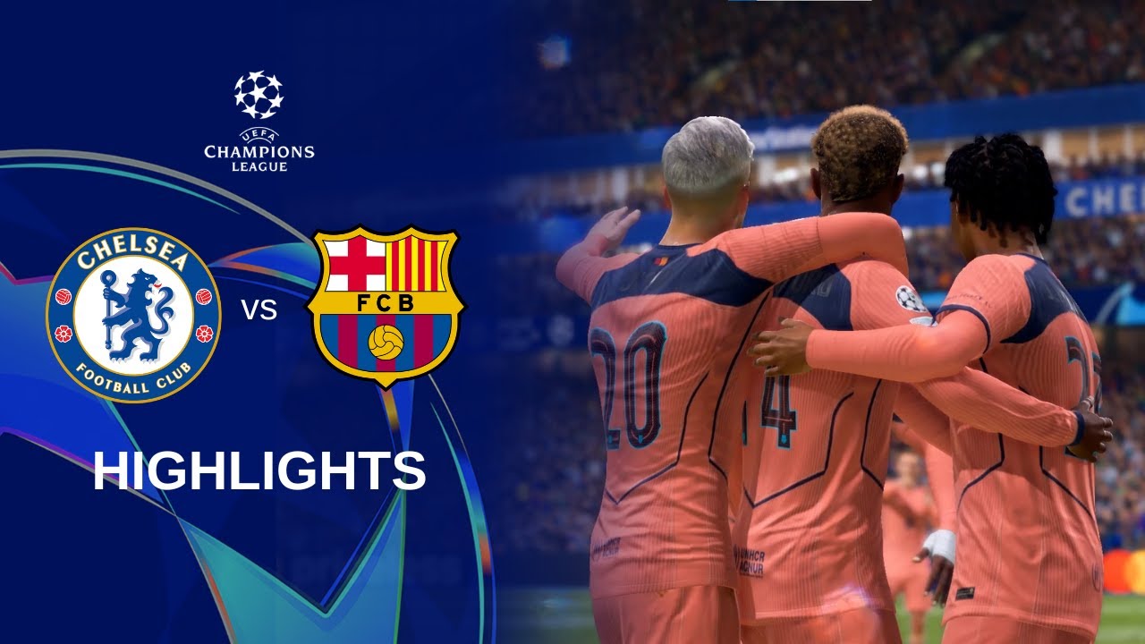 FIFA 22 | Ultra Realism Graphic Mod | Chelsea vs Barcelona - Champions League 25/26