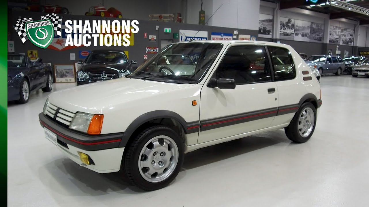 1988 Peugeot 205 GTI 1.9 Hatchback - 2022 Shannons Autumn Timed Online Auction