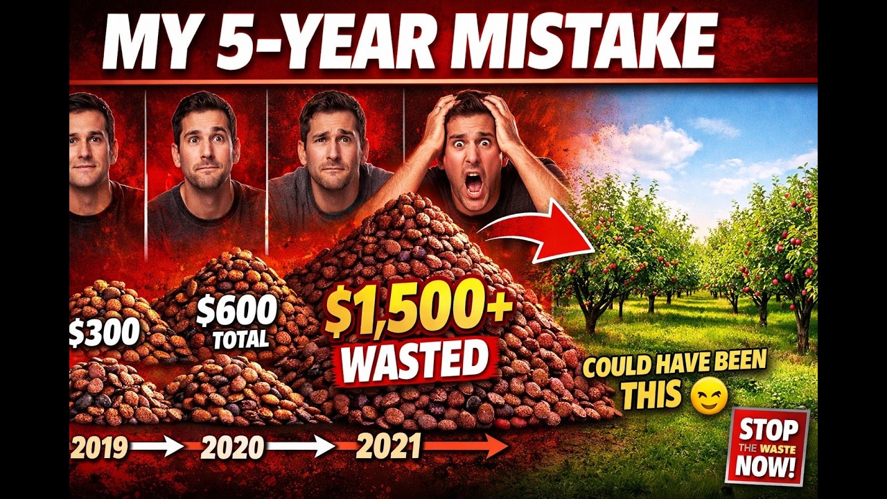 I threw away $300 every summer in plum pits. Here's what I learned. 🍑💰