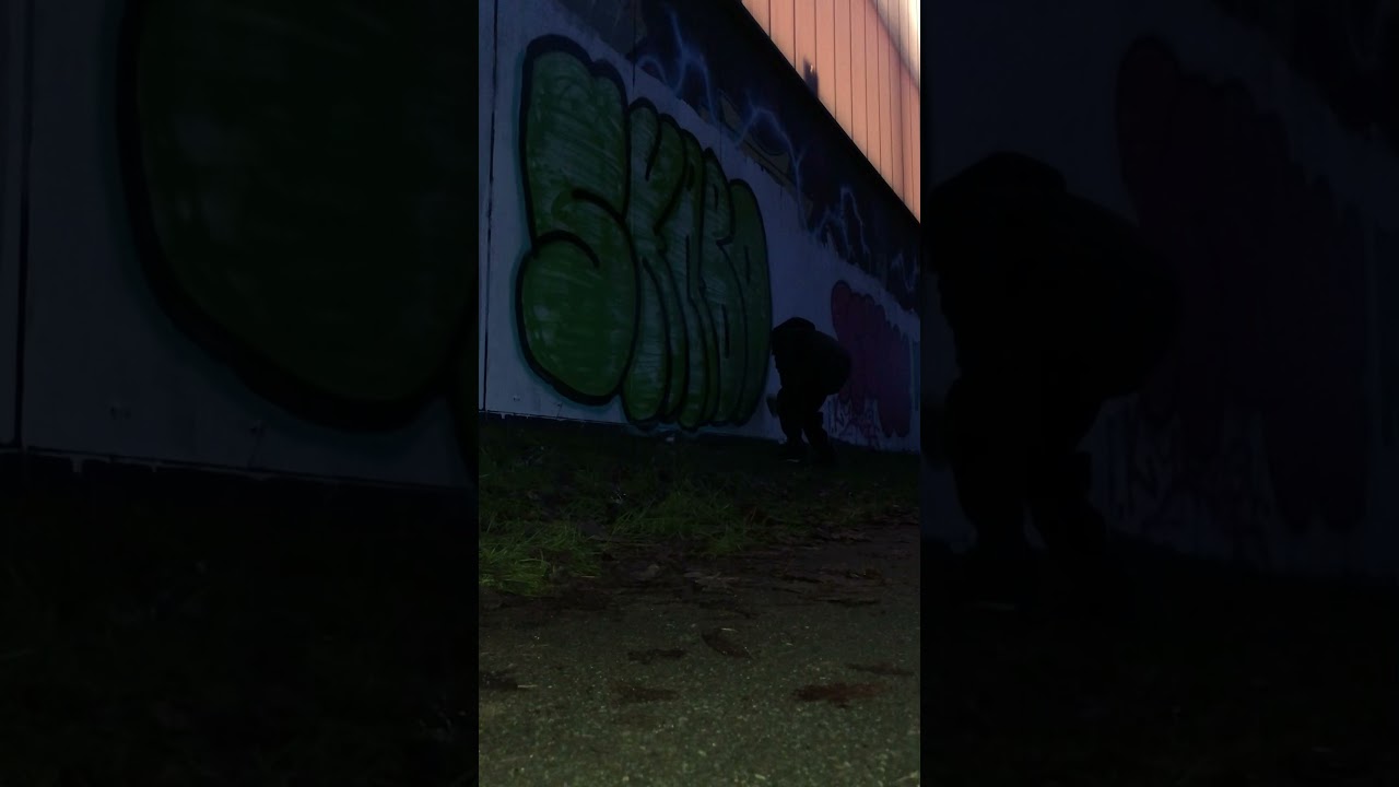 Sick Graffiti on a legal wall 05