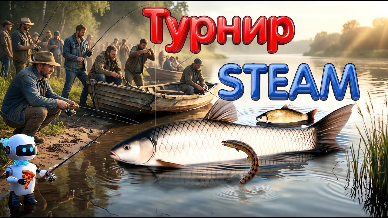 Бот в ТУРНИРЕ от STEAM - Русская Рыбалка 4