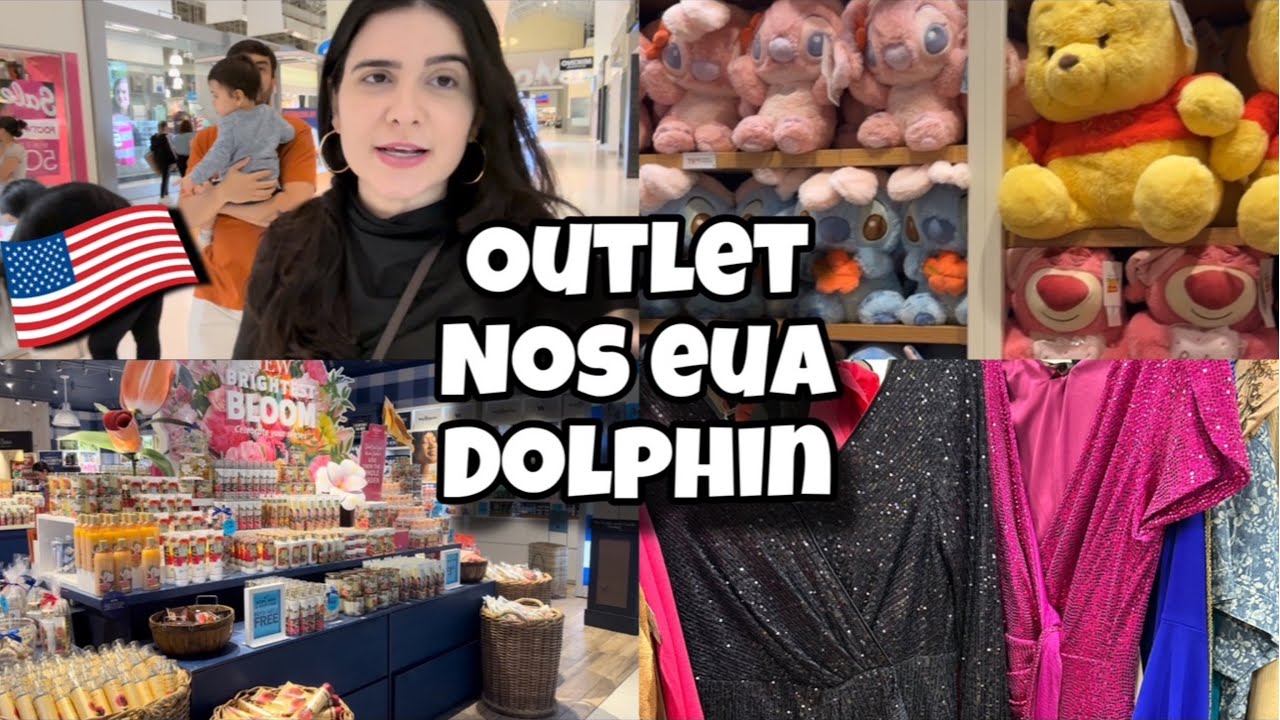 COMPRAS NO OUTLET DOLPHIN MALL EM MIAMI | tem de tudo nesse shopping