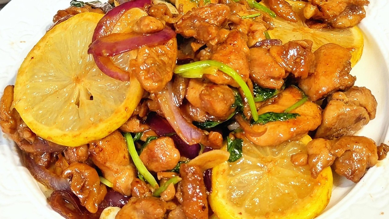 Pan Fried Chicken with Lemon — Golden & Juicy in 20 Minutes