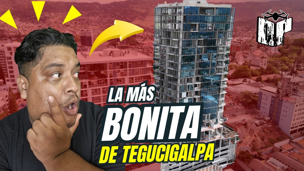 Ya casi está lista esta torre! - Edificios Tegucigalpa - Dron DJI Air 3
