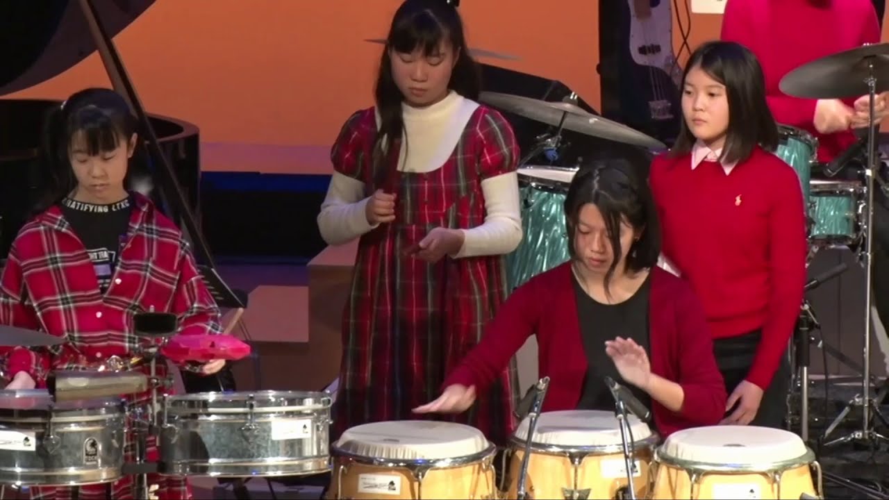 32nd Xmas Fun Fun Concert 〔3rd stage〕　蒼開中高ジャズバンド部 SWJO、 Jazz Con Clave　森村 献、山口 卓也、伊波 淑　（蒼開チャンネル）