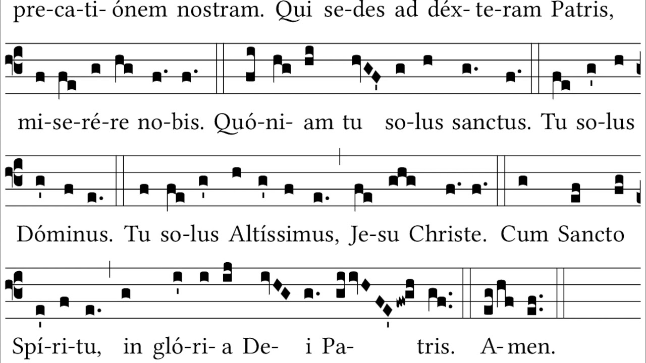 Mass XI (Orbis Factor) - Kyrie, Gloria, Sanctus, Agnus Dei - Gregorian Chant