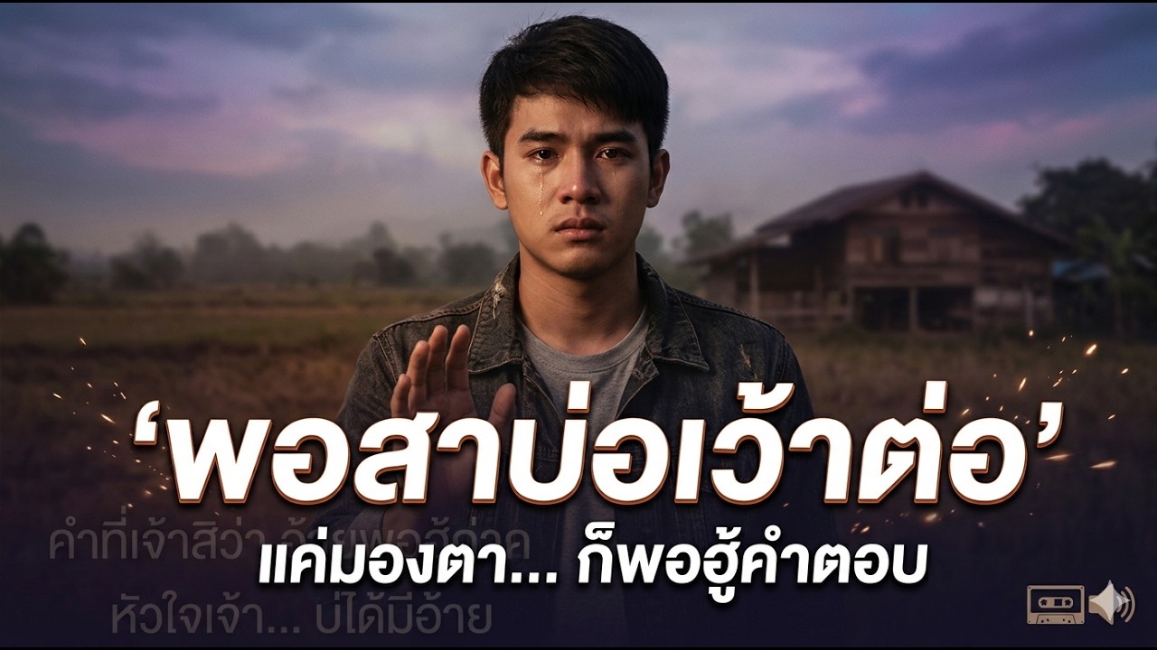 พอสาบ่อเว้าต่อ|เพลงใหม่2026|BLASMusic Official