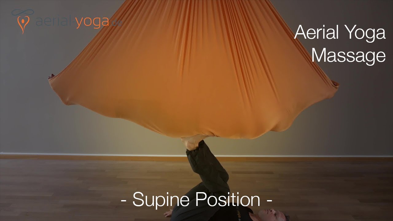 Aerial Yoga Massage - Supine Position