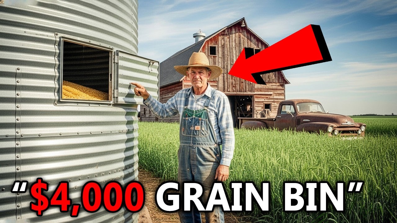 In 1985 the Elevator Raised Fees — So He Built a $4,000 Grain Bin on His Farm
