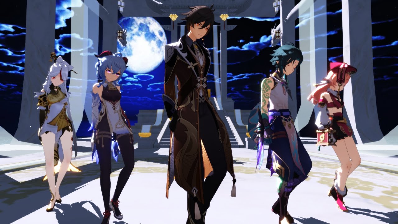 璃月キャラ全員で『Turn Off The Light』【原神MMD/GenshinImpact】