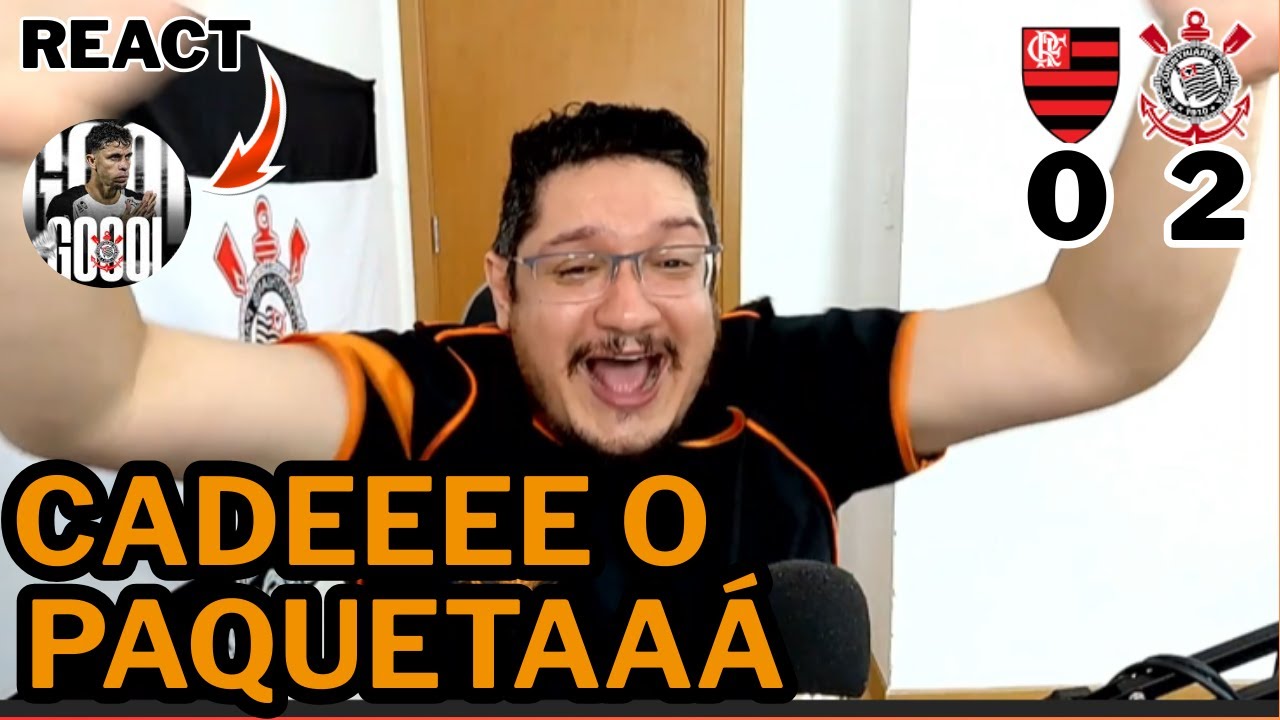REACT | SUPERCOPA | FLAMENGOXCORINTHIANS | CORINTHIANS AMASSOU O FLAMENGO | CAMPEÃO