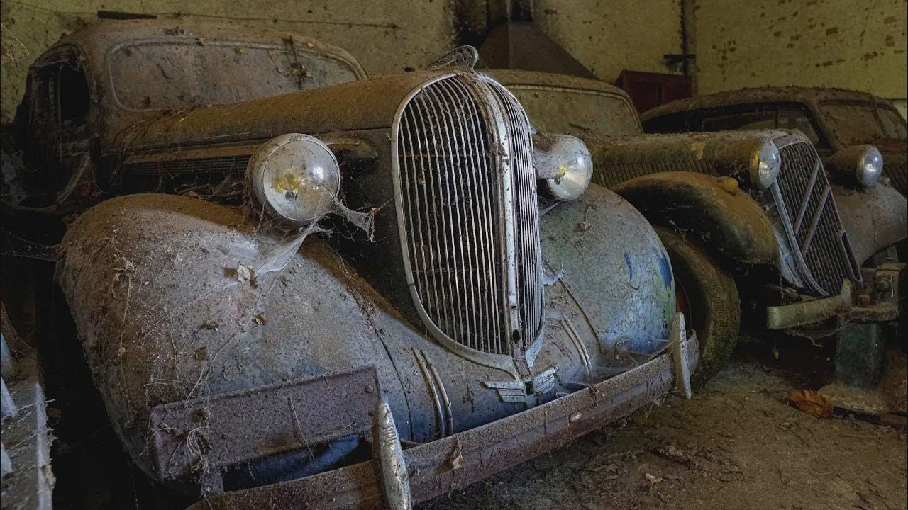Seit 20 Jahren unber&uuml;hrt - Verlassene Oldtimer-Sammlung entdeckt