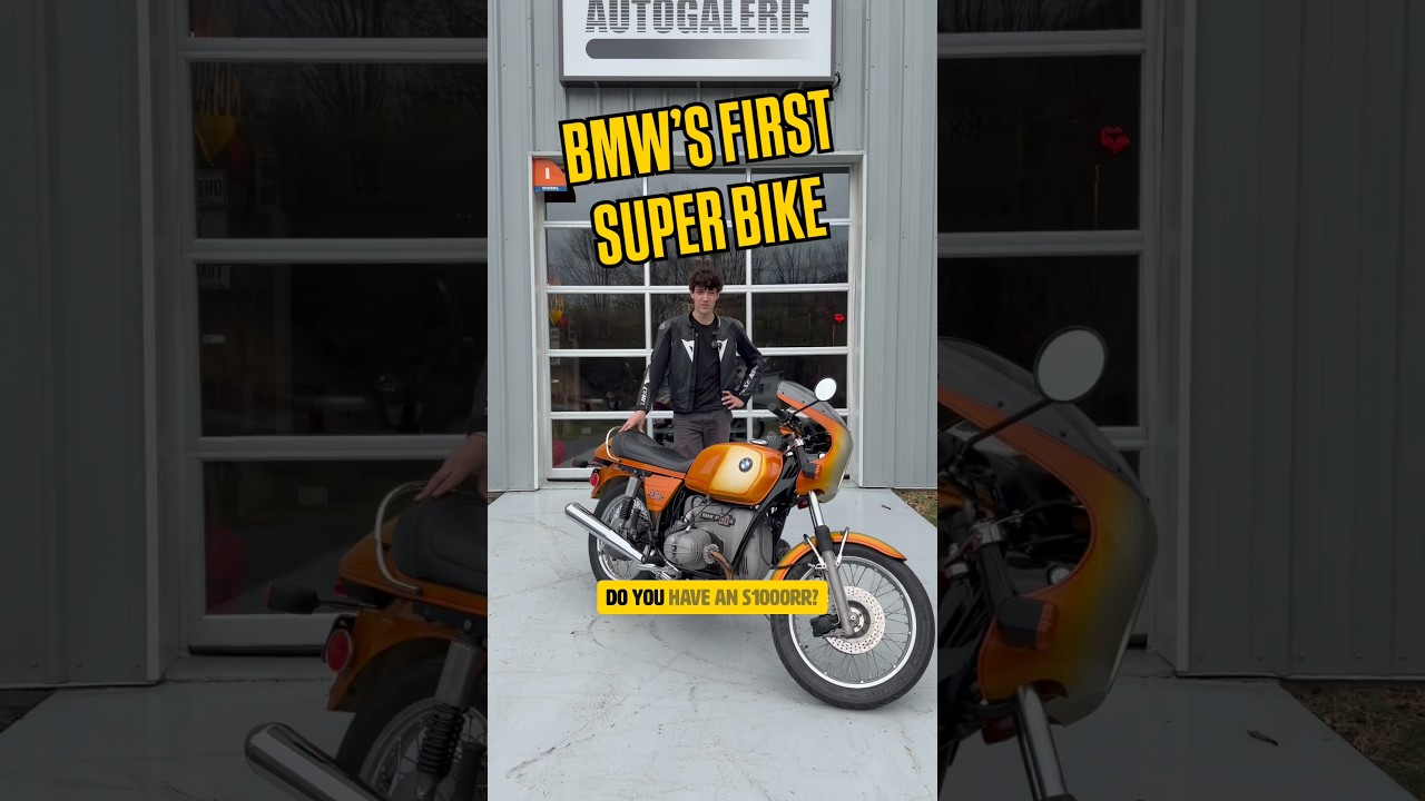 Первый супербайк от BMW!