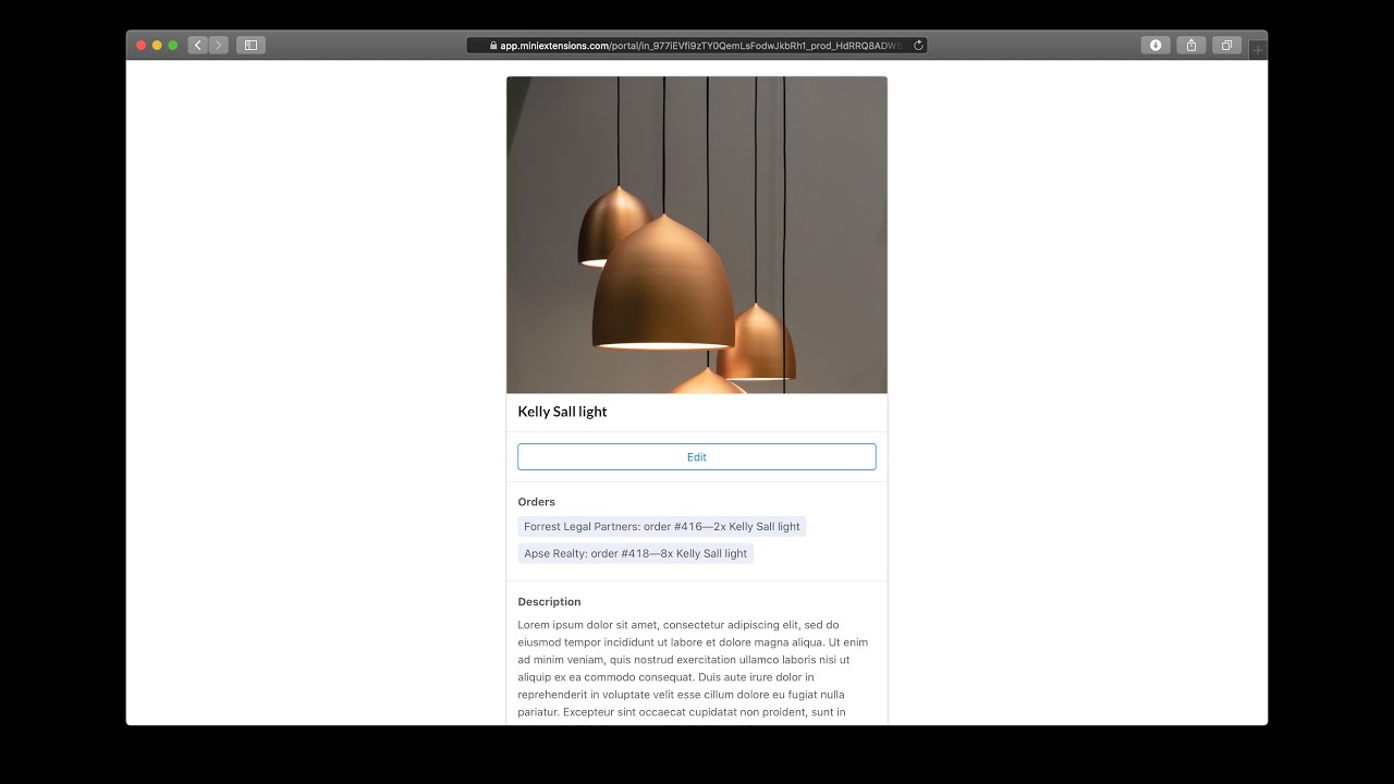miniExtensions Client Portal for Airtable (Search)