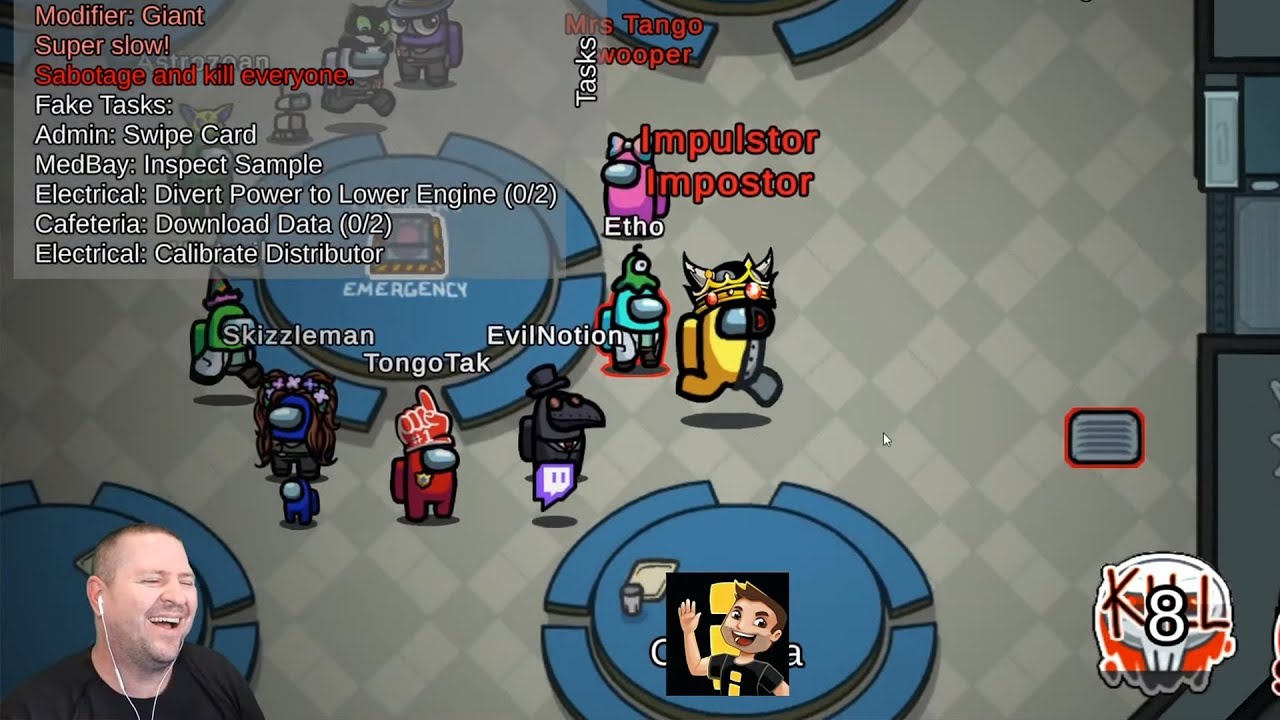 These new Among Us Roles are insane! - Town of Us Mod (4/16/2021 - Stream Replay)