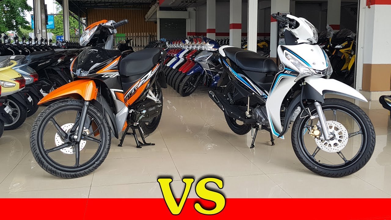 Honda wave 110i VS Yamaha Finn 115