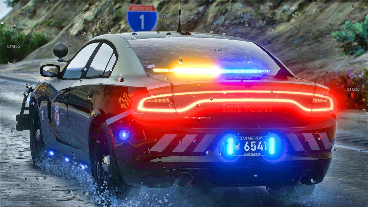 Playing GTA 5 As A POLICE OFFICER Highway Patrol| FHP|| GTA 5 Lspdfr Mod|| #lspdfr
