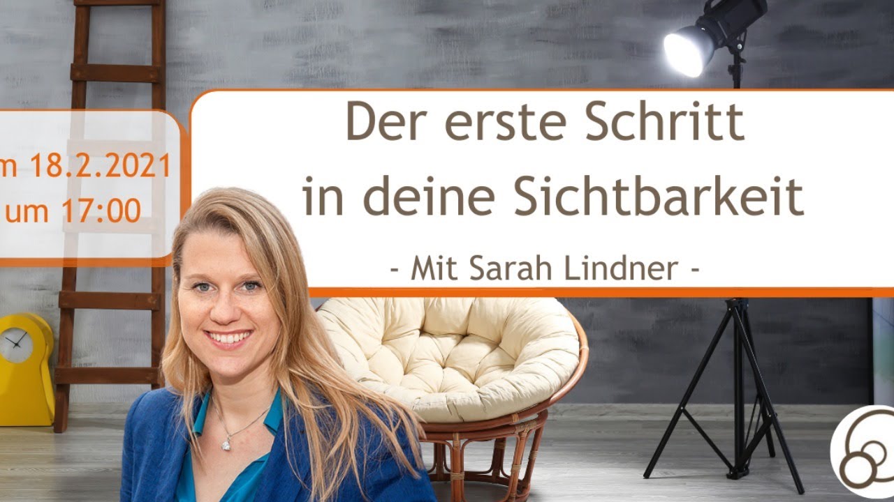 Der erste Schritt in deine Sichtbarkeit